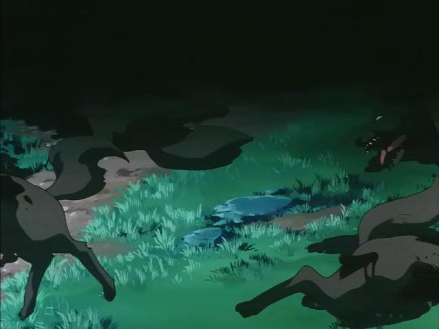 Otaku Gallery  / Anime e Manga / Inu-Yasha / Screen Shots / Episodi / 005 - Sesshomaru, il glaciale principe dei demoni / 021.jpg